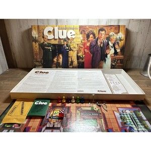 Vintage CLUE 1996 Classic Detective Board Game, Long Box, Ltd Notes **COMPLETE**